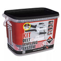Rubi delta leveling system at Falco + Petra Surfaces in Long Beach, CA