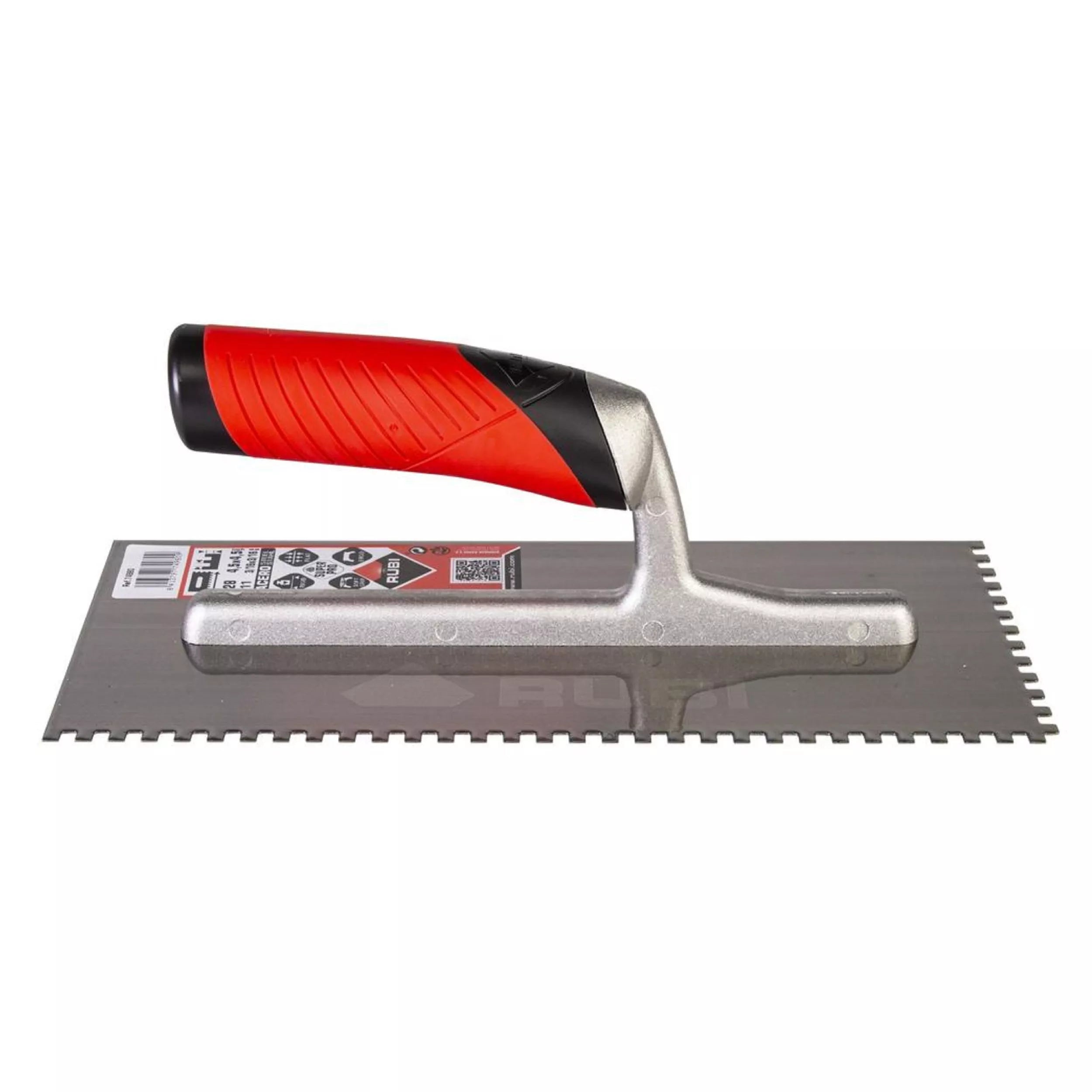 Rubi jagged trowel at Falco + Petra Surfaces in Long Beach, CA