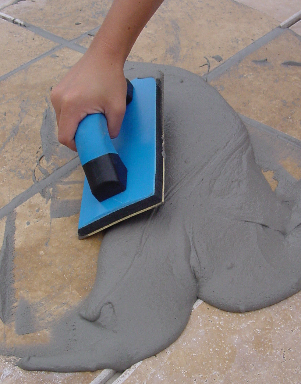 Troxell Grout Float at Falco + Petra Surfaces in Long Beach, CA