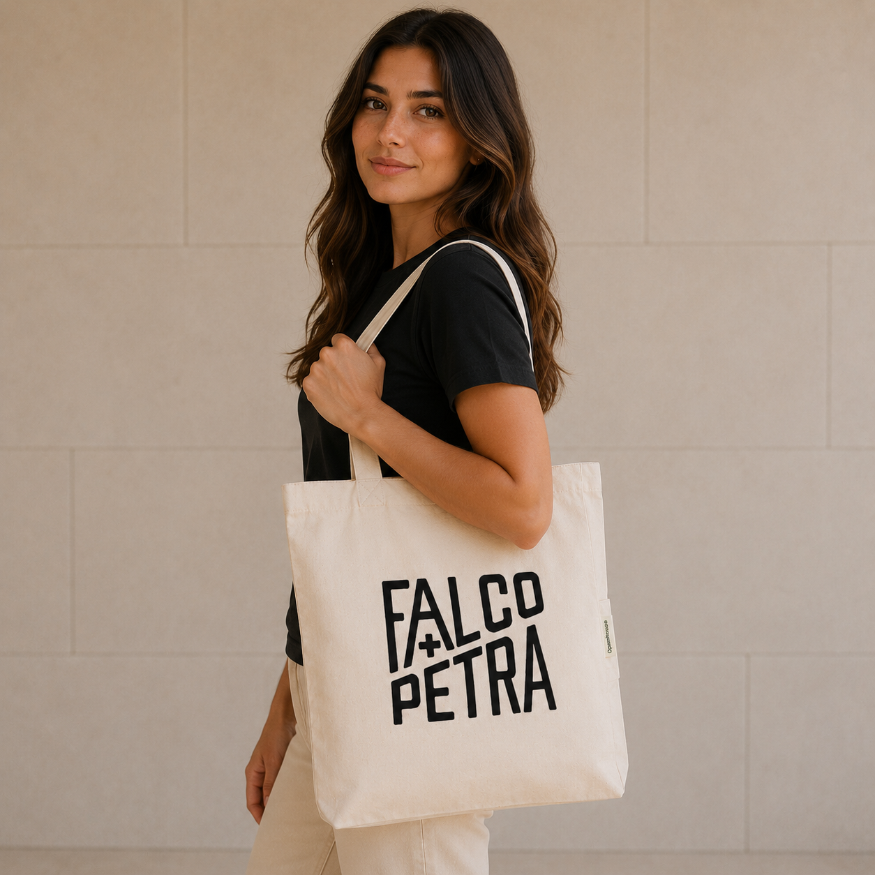 Falco + Petra model — bag woman