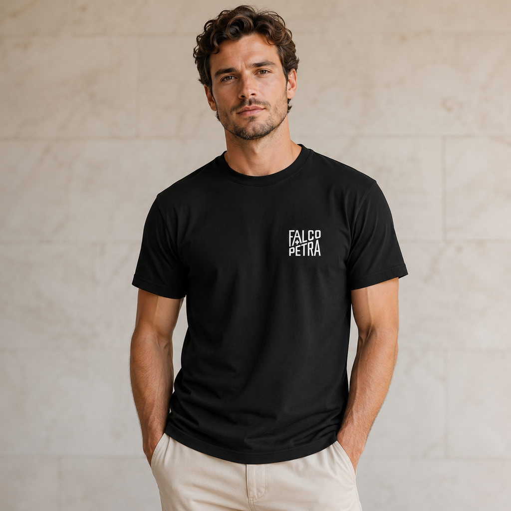 Falco + Petra model — shirt man front